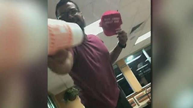 Texas man steals 'MAGA' hat from teen