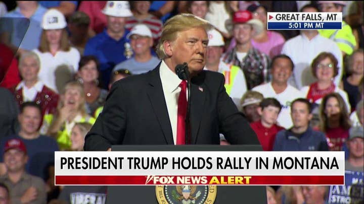 Trump Blasts 'Pocahontas' Elizabeth Warren at Montana Rally