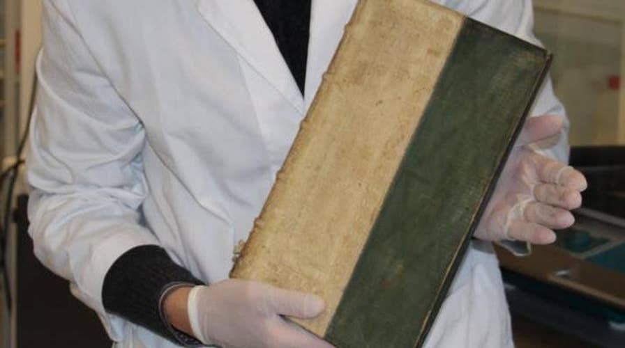 Three ancient poisoned books found in Denmark