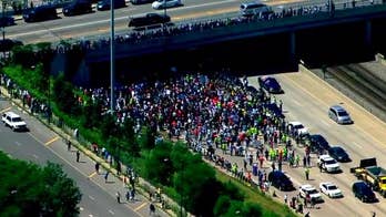Major Chicago freeway shut down by anti-violence protesters