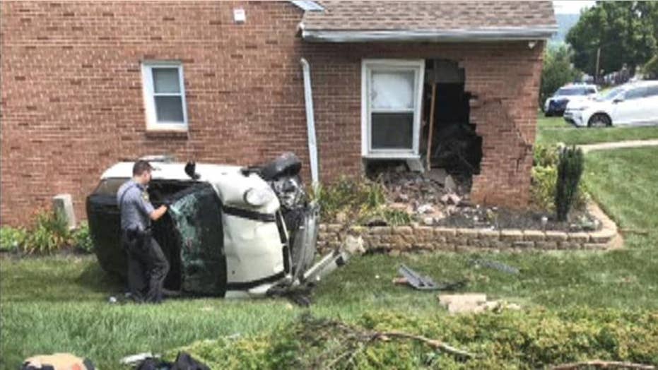 car-crashes-into-pennsylvania-home-at-80-mph-in-shocking-video-fox-news