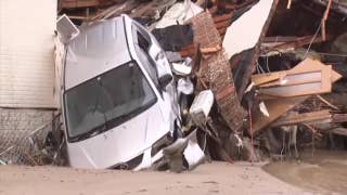 Raw video: Recovery crews respond to flooding in Japan - Fox News
