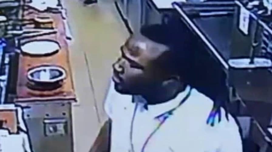 Police search for man after assault on George Webb employee