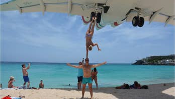 Couple criticized for pulling 'stupid' stunt in Saint Martin one year after woman dies on same beach