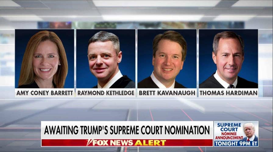 Trump to announce SCOTUS pick at 9pm ET.