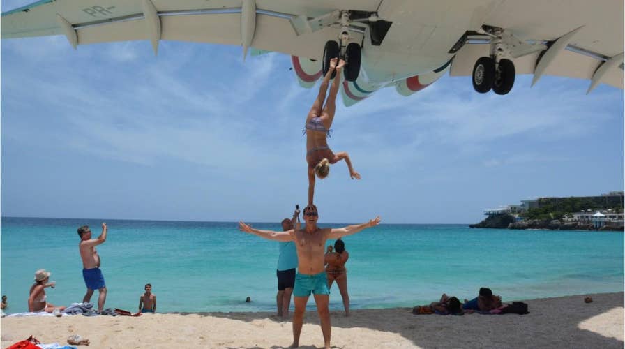 Couple in hot water for 'stupid' stunt on St. Martin beach