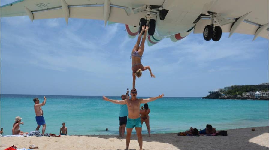 Couple in hot water for 'stupid' stunt on St. Martin beach