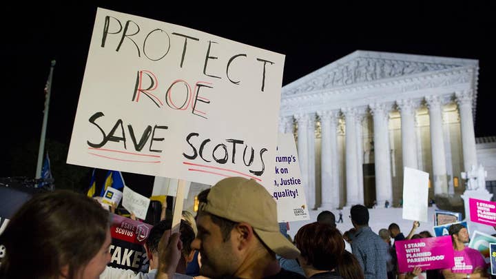 Liberals rally against Supreme Court nominee