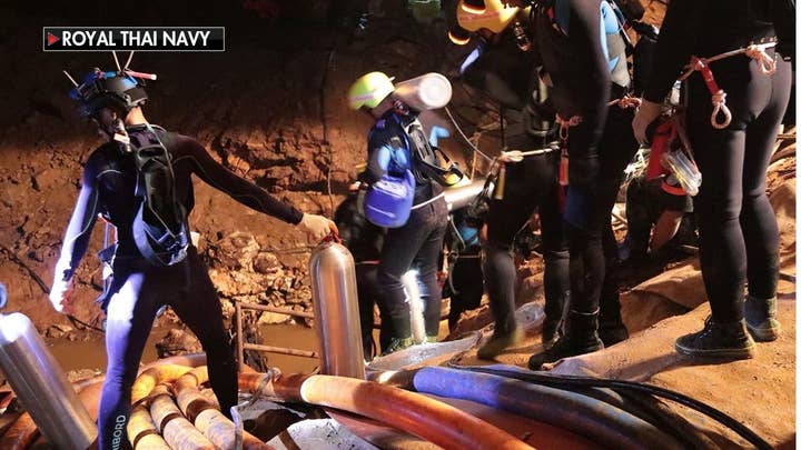 FLASHBACK: Thai cave: Entire soccer team rescued