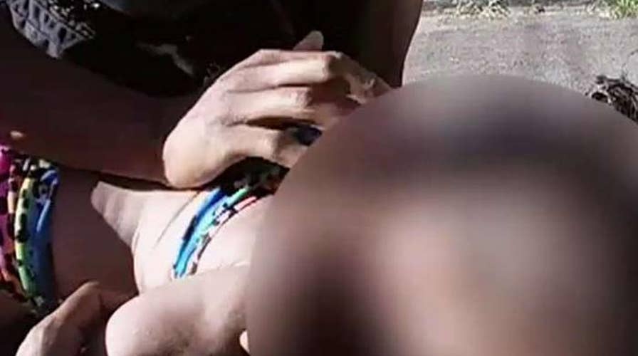 Newark, New Jersey cops save toddler who nearly drowned