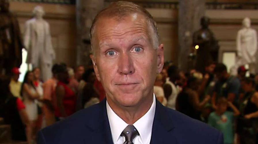 Sen. Tillis slams judicial activism, opposition to Kavanaugh