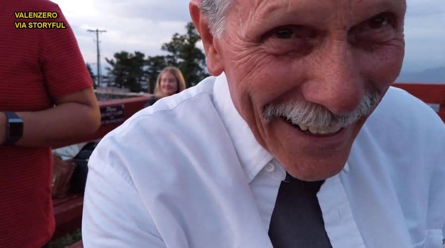 Grandpa asked to video proposal accidentally records himself