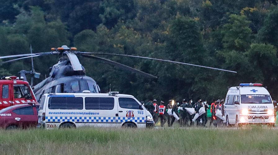 Rescuers save trapped soccer team in three-day operation
