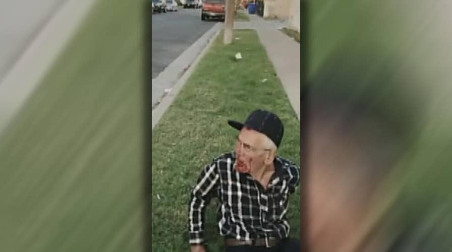 92-year-old man beaten with brick, reports say