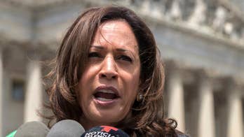 Kamala Harris defends Rashida Tlaib's impeachment outburst