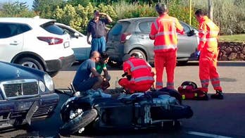 George Clooney's wife Amal is 'furious' after actor's scary motorbike accident, report says
