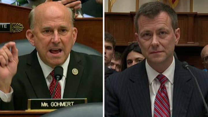 Strzok hearing erupts after Gohmert accuses agent of lying