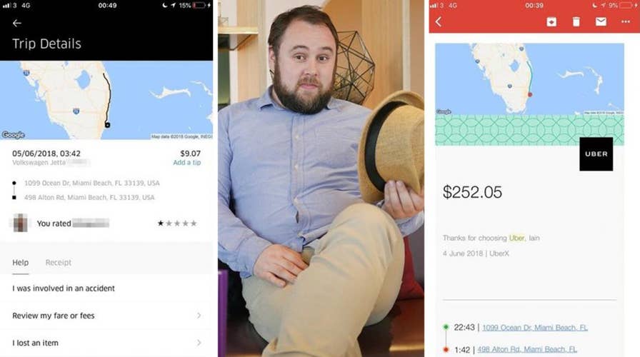Uber passenger charged $250 for 7 minute trip
