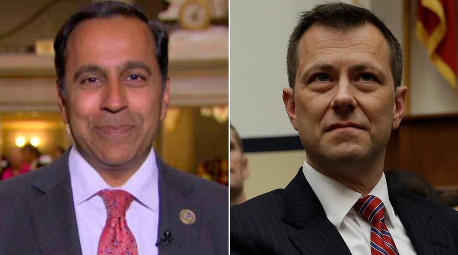 Krishnamoorthi: Strzok seems to recognize concern over texts