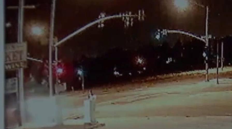 Fatal hit and run of pregnant woman caught on camera