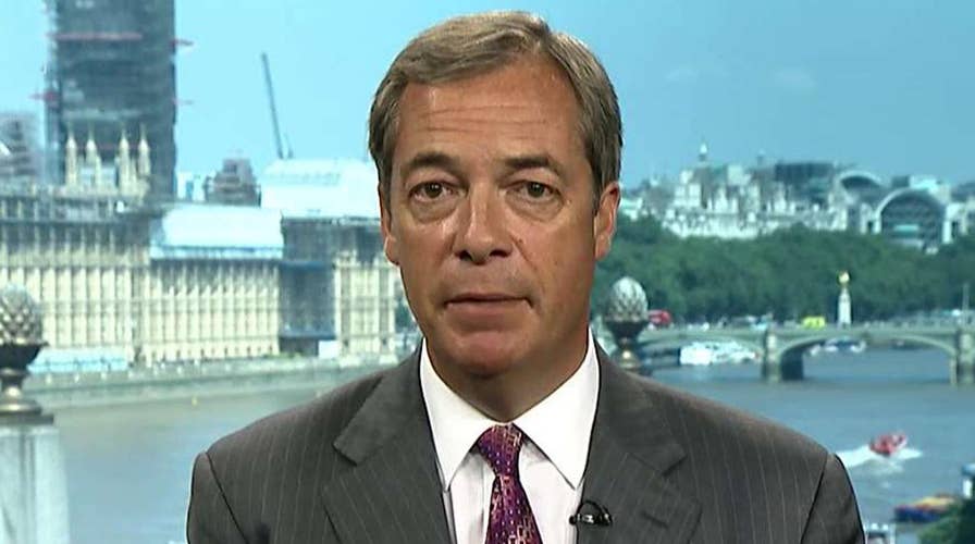 Nigel Farage on Trump's 'bombshell' Brexit intervention