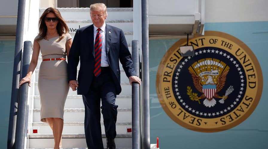 President Trump makes waves in the UK