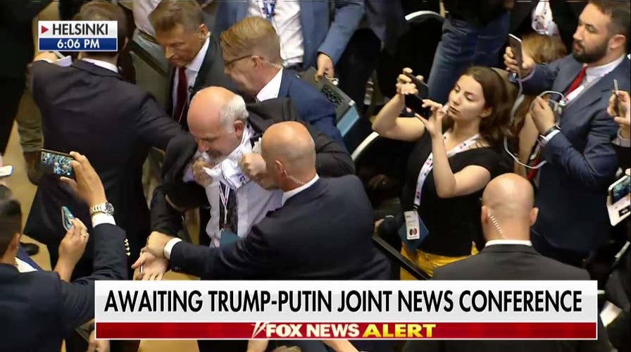Sam Husseini Removed From Trump-Putin Press Room