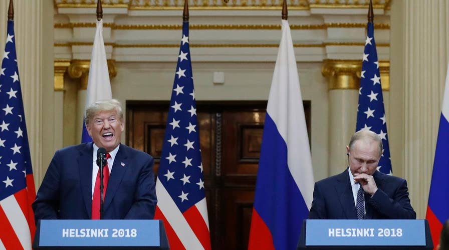 Trump uses Putin summit to deny collusion with Russia