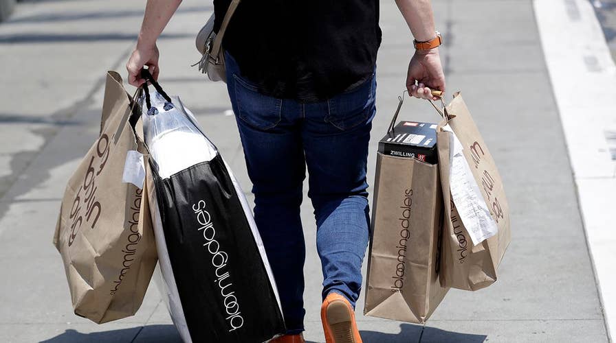 Americans starting the summer with a shopping spree