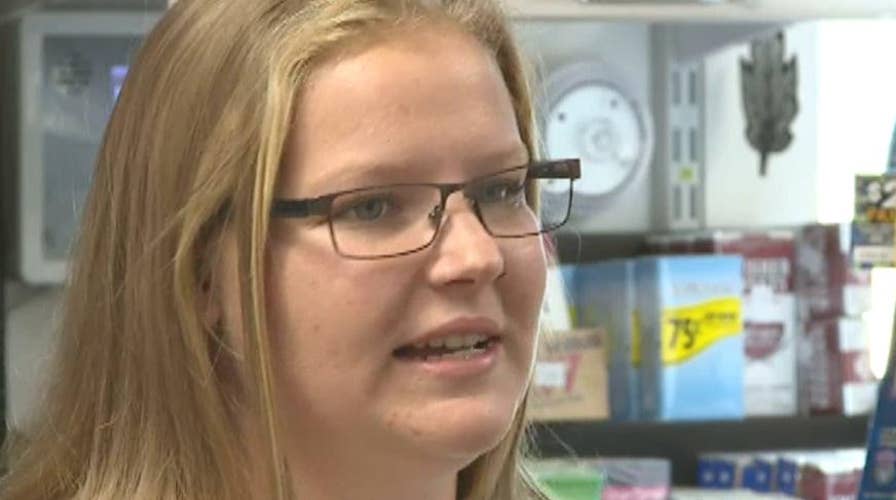 Gas station clerk saves woman from suspected kidnappers