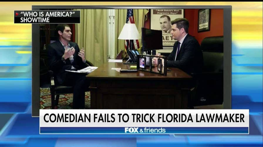 Rep. Gaetz Doesn't Fall for Sacha Baron Cohen's Tricks
