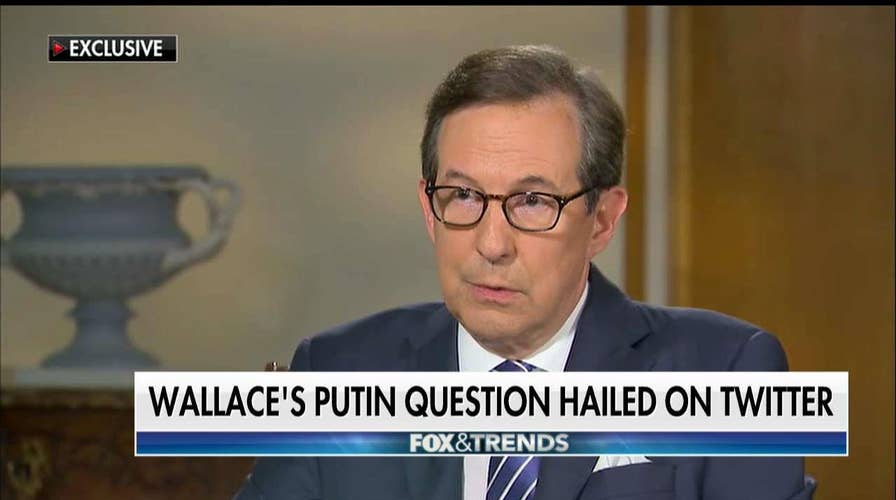 Wallace grills Putin on election meddling, attacks on rivals.