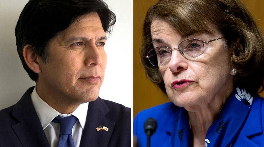 California Democrats endorse Feinstein challenger