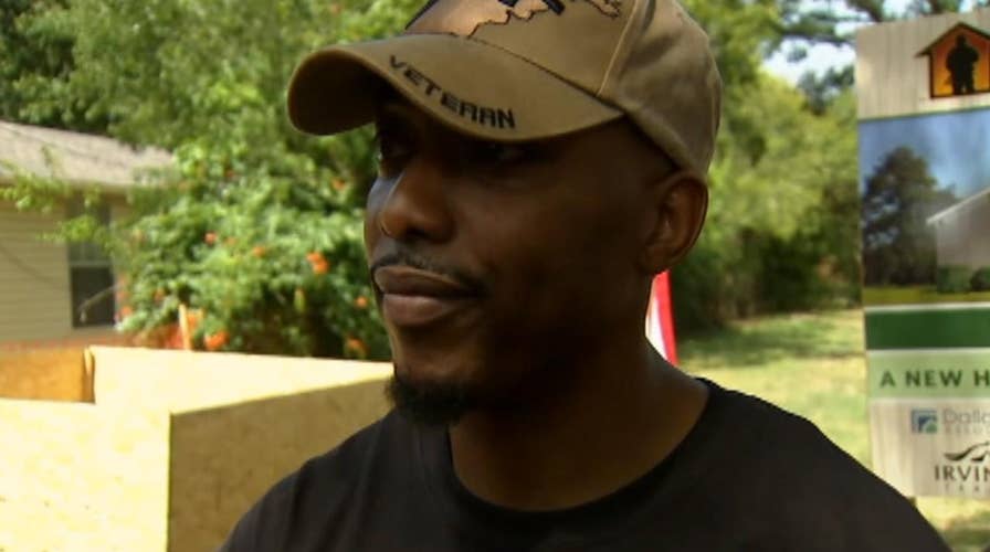 Disabled veteran overwhelmed to receive mortgage-free home