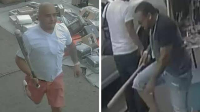 Nypd Seeks Two Men After Vicious Bat Assault Caught On Tape Latest 