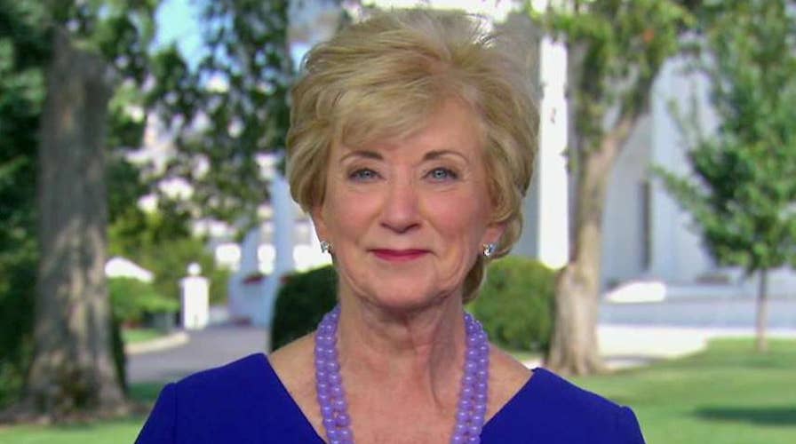 Linda McMahon on Trump's executive order for job training