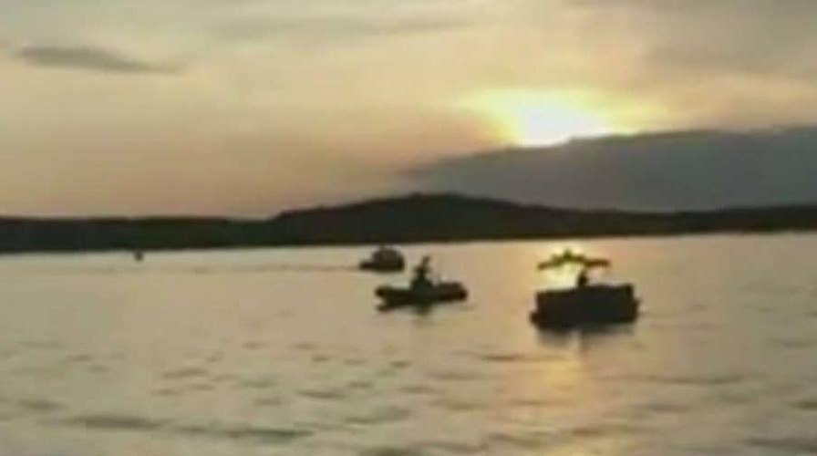 Duck boat capsizes on lake in southern Missouri