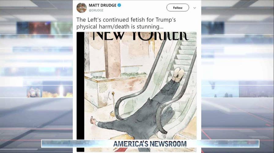Matt Drudge: left has 'stunning fetish' with Trump's death.