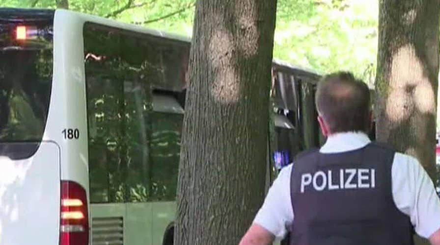 At least 8 injured in German bus attack