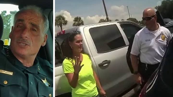 Florida Sheriff thanks woman for saving infant's life