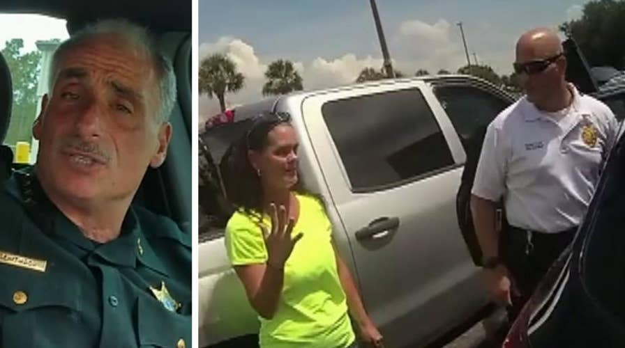 Florida Sheriff thanks woman for saving infant's life