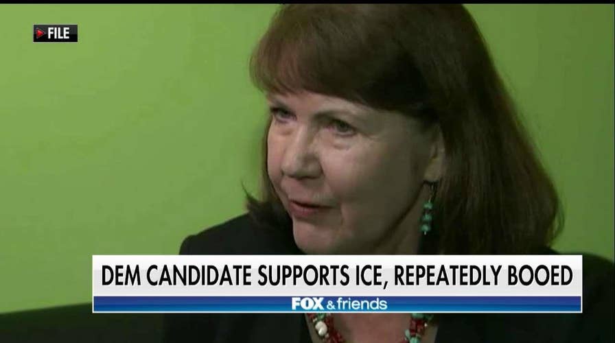 Democratic Candidate Supporting ICE Booed at Primary Debate in Arizona