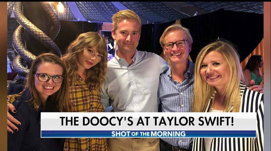 The Doocy's Snag Photo With Taylor Swift During 'Reputation' Tour