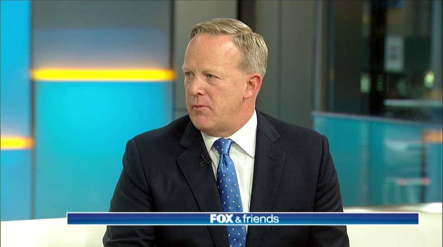 Spicer: Trump 'Constantly Under Attack' From Media, But His Approval Goes Up