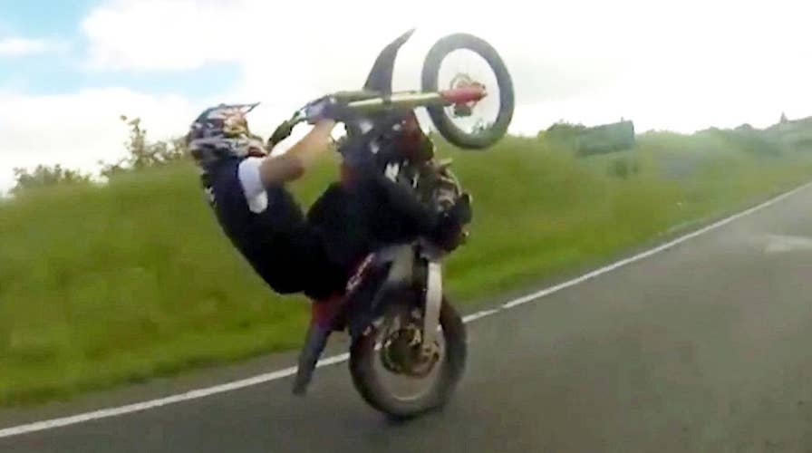 Shocking video: Man’s 189 mph highway ride