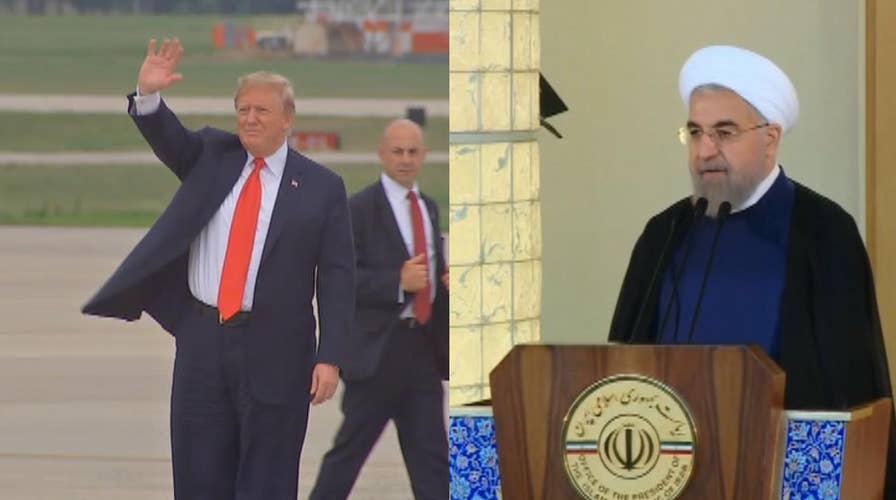 Donald Trump’s threatening tweet to Iran’s Hassan Rouhani