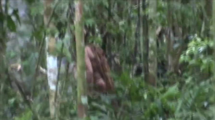 Rare video of Amazonian indigenous Native goes viral
