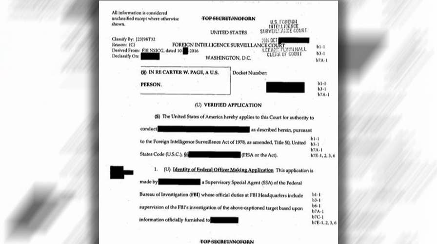 New reaction to release of FISA documents on Carter Page