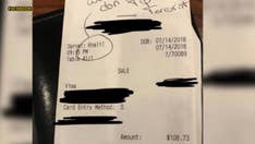 Waiter who faked 'racist' receipt the latest to use shocking claims to get Facebook love