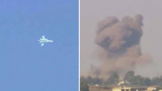 Syrian jet shot down after entering Israeli airspace | On Air Videos ...